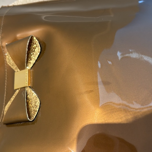 Ted baker brown gold shoulder bag - Picture 5 of 7
